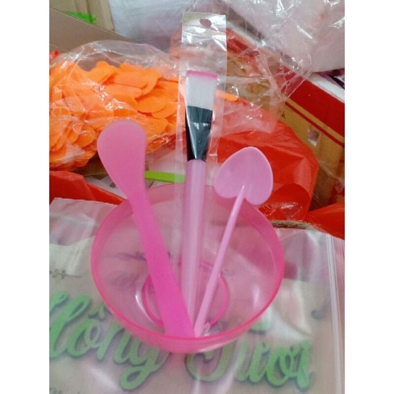 Bộ chén xẻng pha mặt nạ
