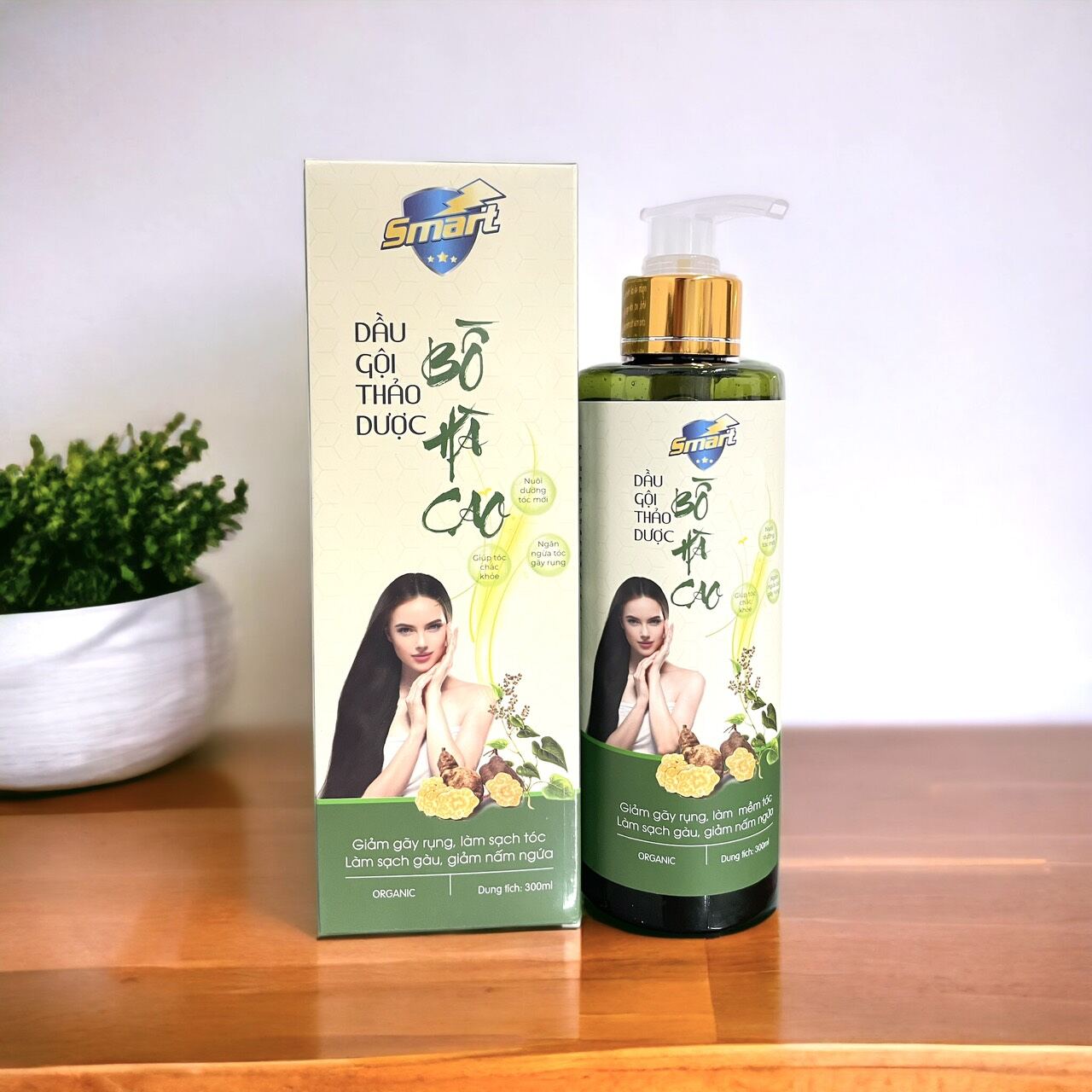 Dầu gội bồ hà cao (mua combo 1 chai gội +1 chai xả tặng 1 chai smart a)
