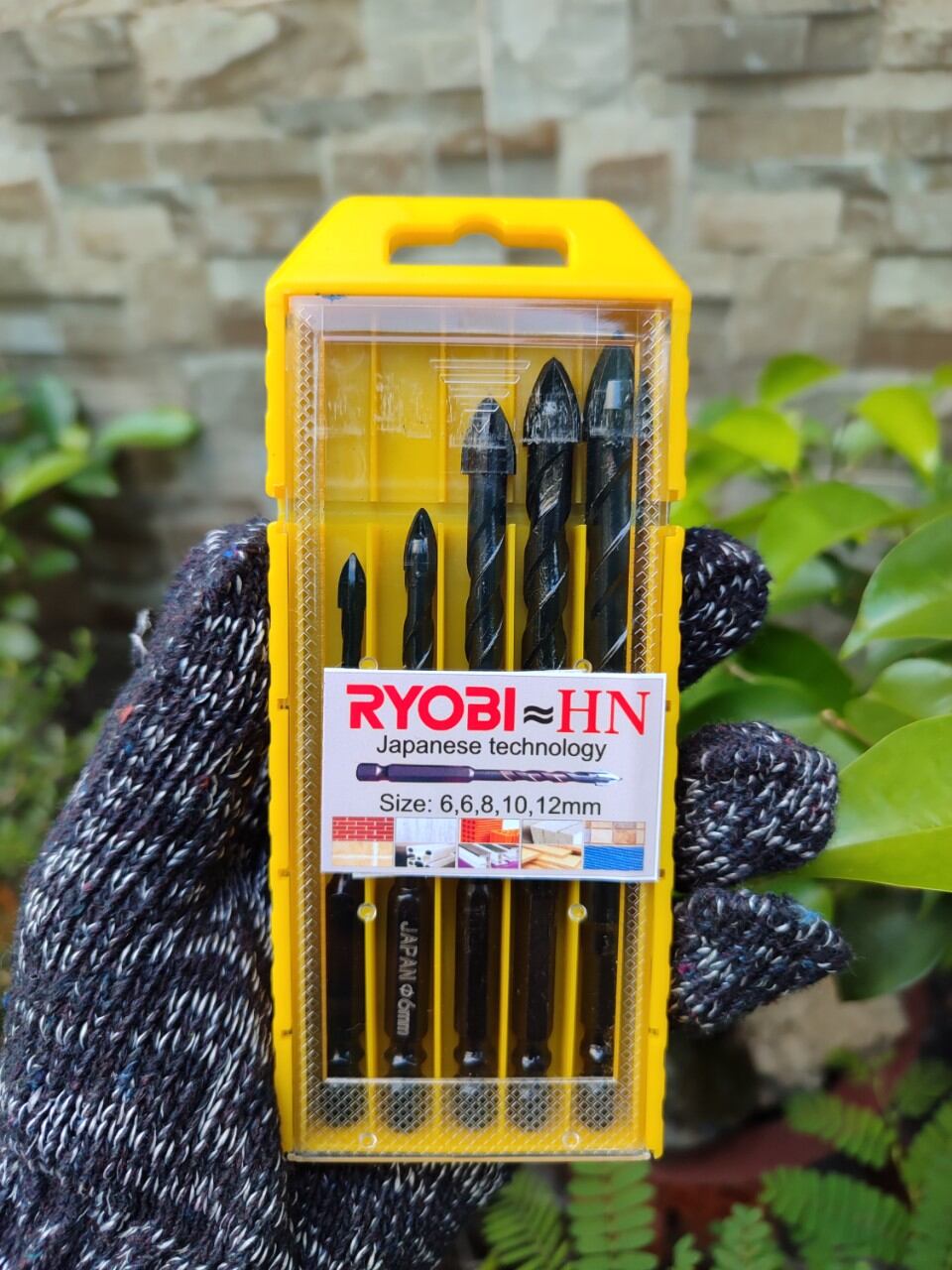Bộ mũi khoan RYOBI đa năng cao cấp Japan