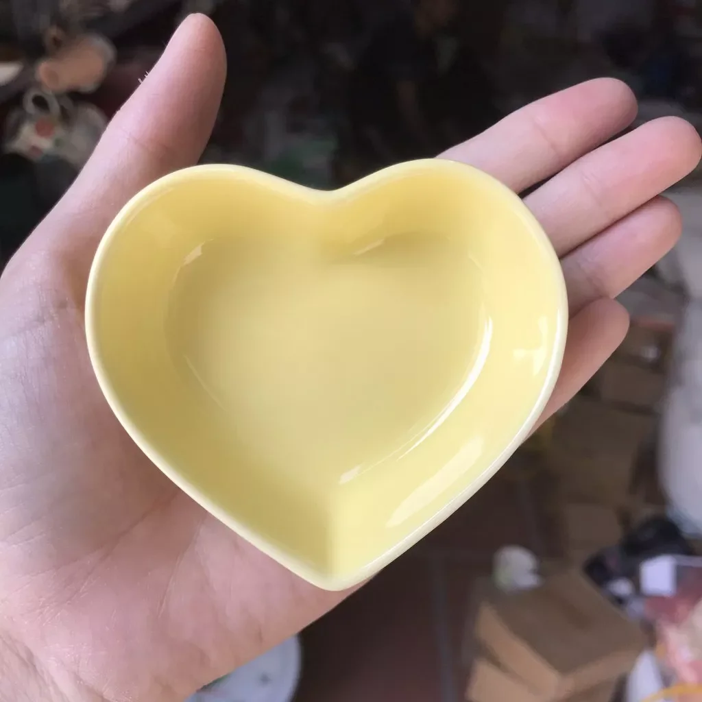 Chén bát ăn dặm  cho bé hình tim nhỏ 40ml