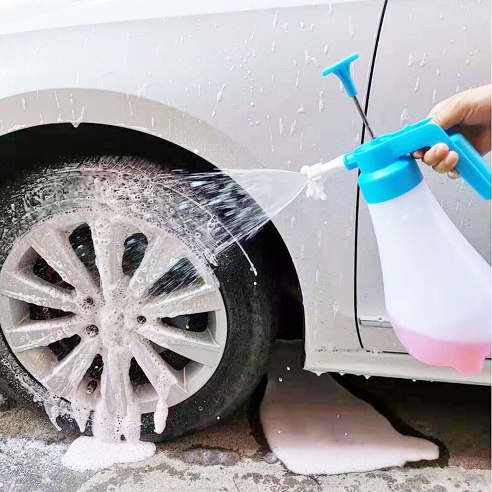 Bình xịt tạo bọt và bột tuyết rửa xe