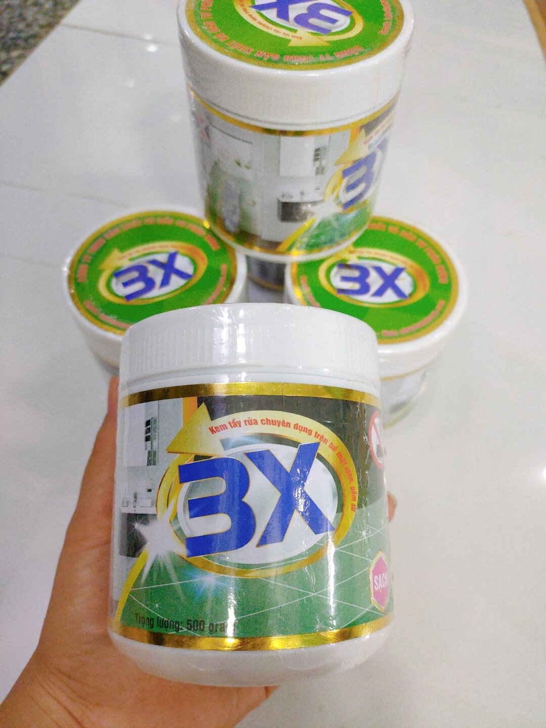 HCM ( Hàng chính hãng) Kem tẩy rửa gạch men 3X
