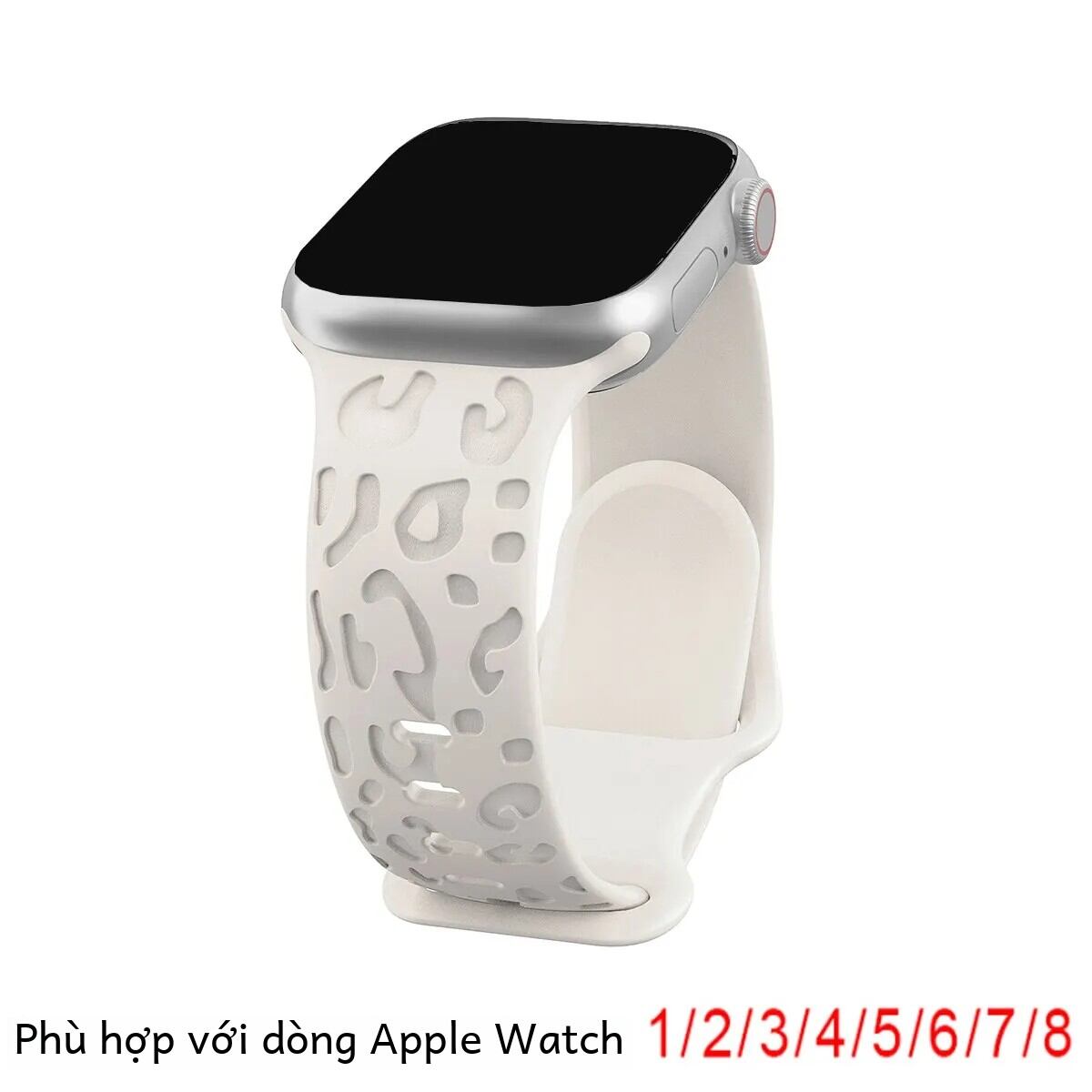 Dây đeo silicon cho apple watch ultra band 49mm 45mm 44mm 41mm 40/38 band 5 6 se 7 8