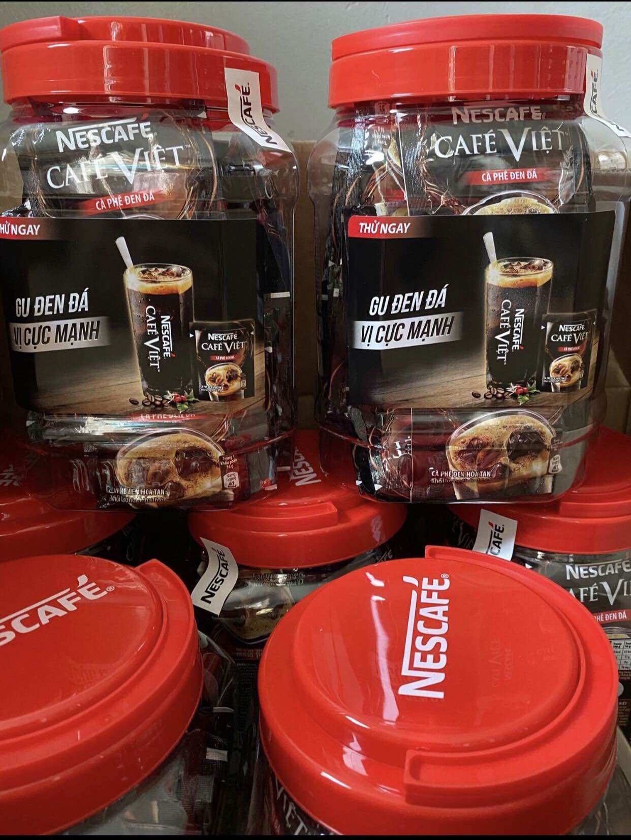 Cà phê Việt đen đá - Bịch 35gói + Tặng Sữa đặc 380g