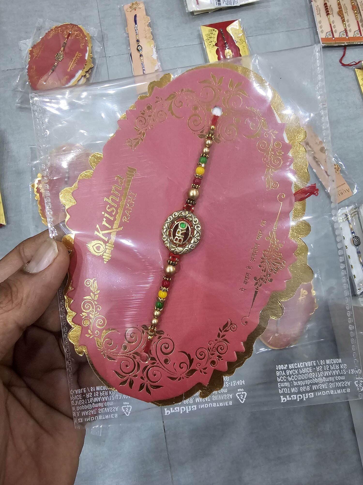 Rakhi - Hand bracelet  hand made