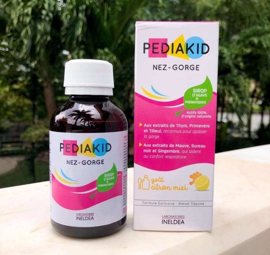 Siro Pediakid Nez Gorge tăng sức đề kháng ,mũi họng 125ml