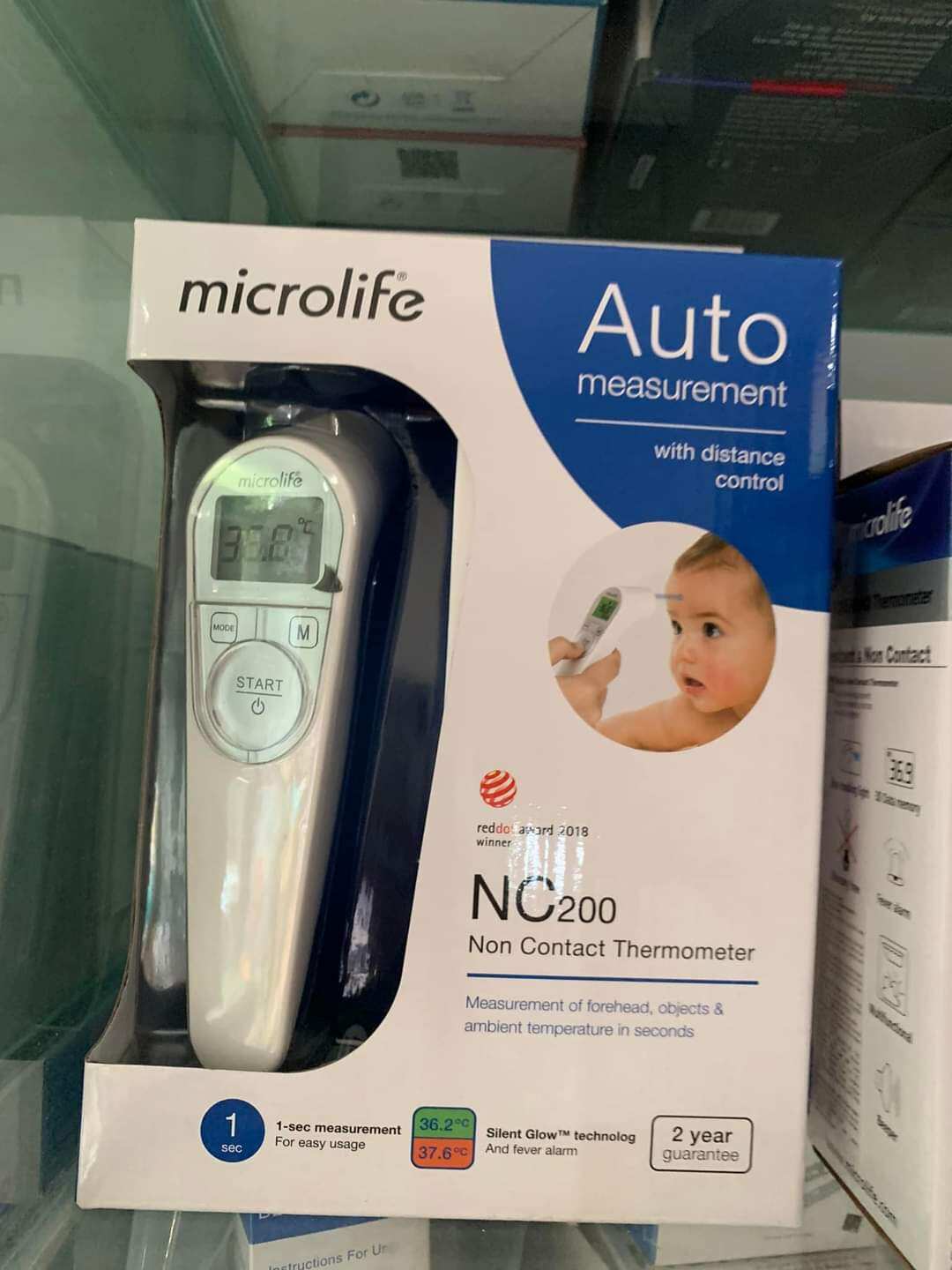 Nhiệt kế hồng ngoại Microlife NC200