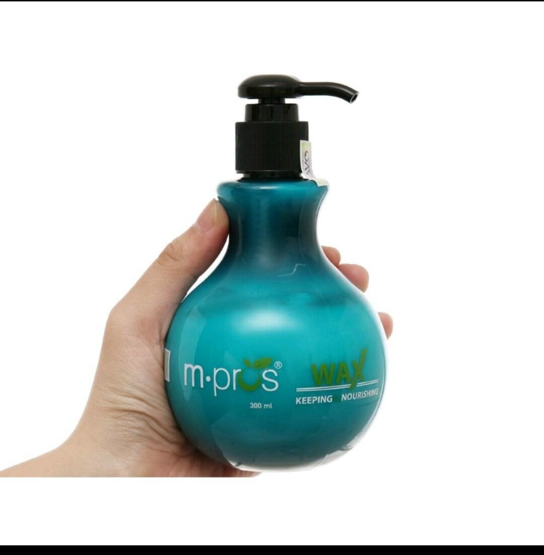 Wax tạo nếp và dưỡng bóng tóc M.pros 300ml