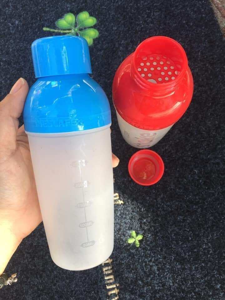 bình lắc nescafe 300ml