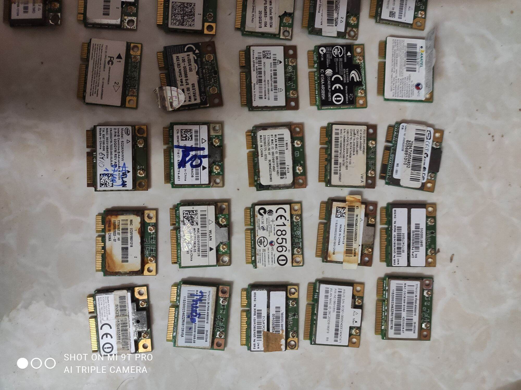 cạc mạng wifi tháo từ laptop