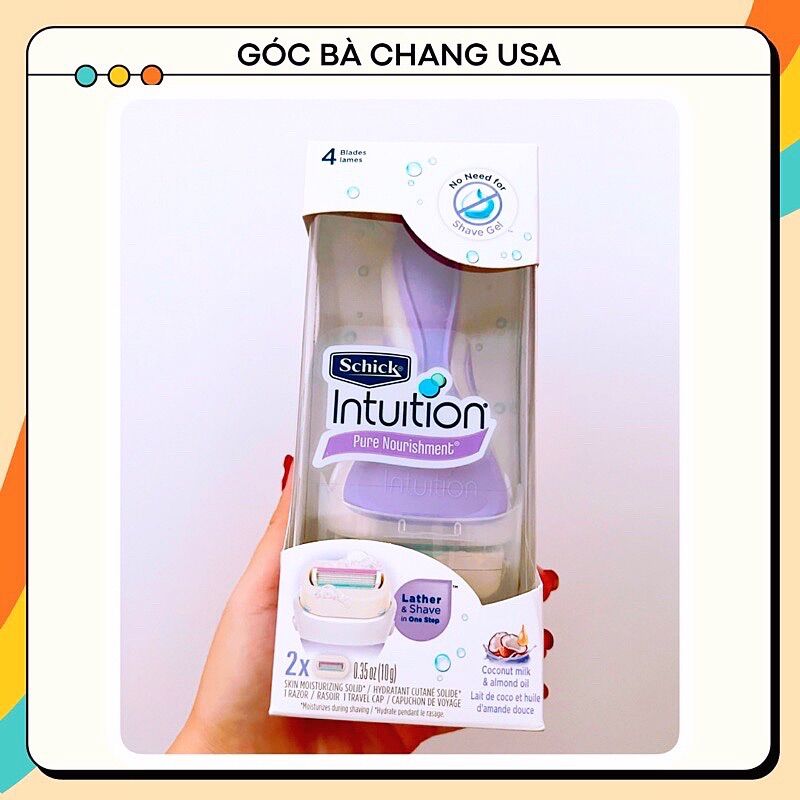 🪒 DAO CẠO SCHICK INTUITION ĐẦU BƠ KÈM REFILL