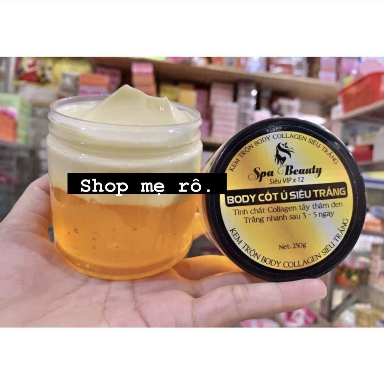 body cốt ủ siêu trắng 2 tầng hủ 250g (bán lẻ)