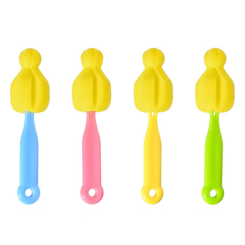 Cọ rửa núm ty bình sữa đầu bông dài 5cm
