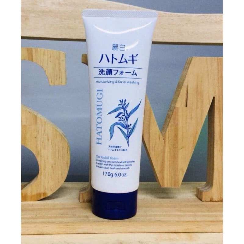 Sữa rửa mặt Hatomugi Cleansing Foam 170g chính hãng.