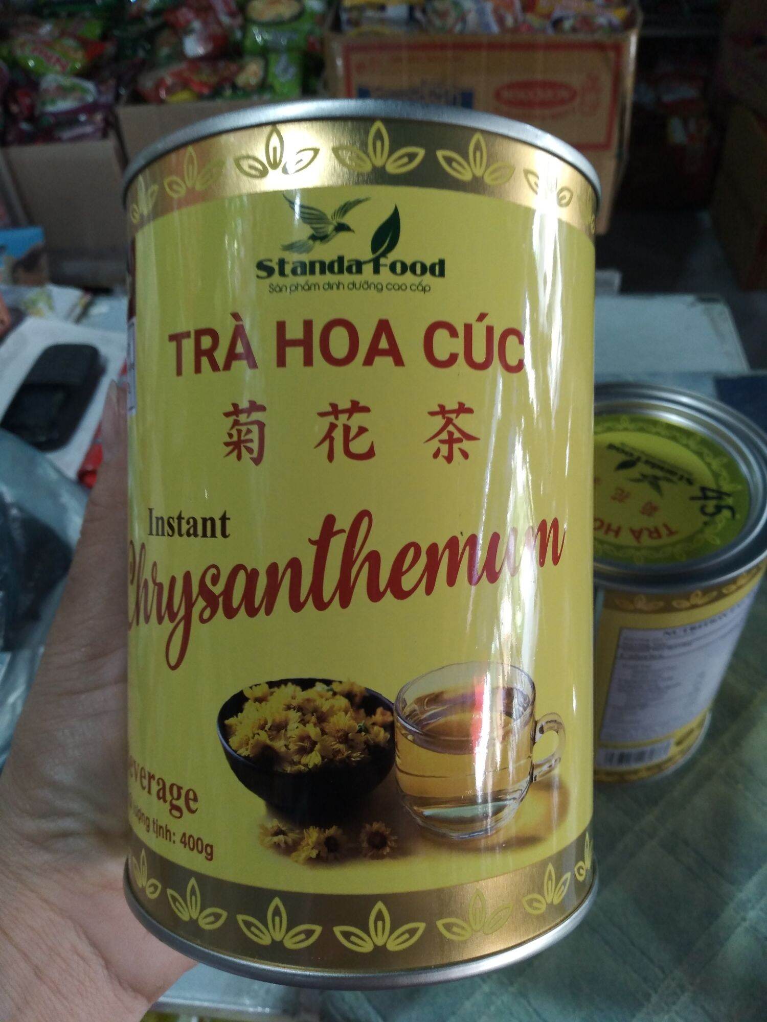 Trà hoa cúc lon 400g