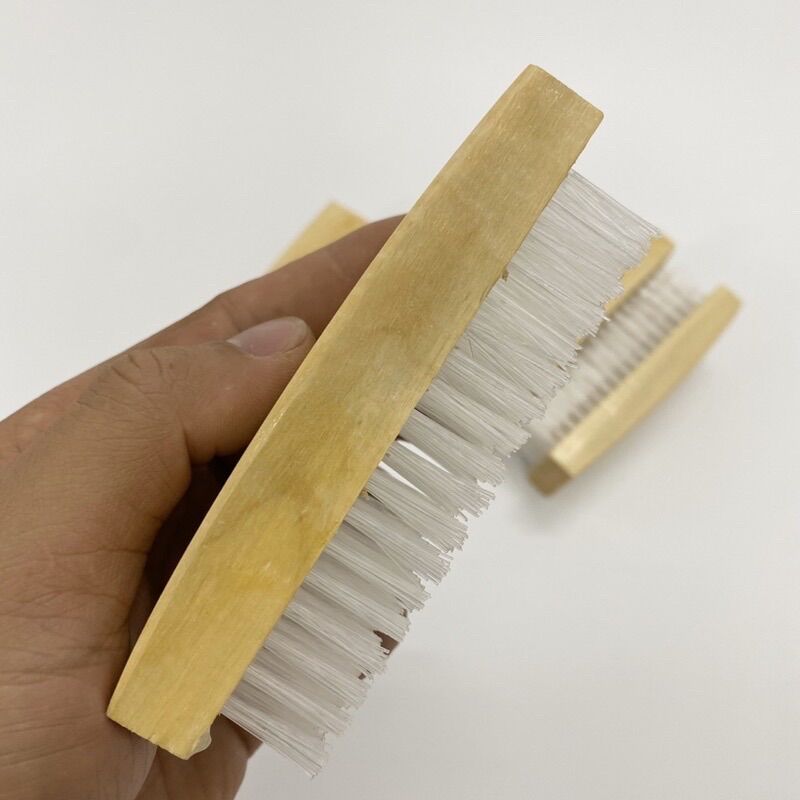 Wooden Clothes Washing Brush, Convenient Foot Scrubber