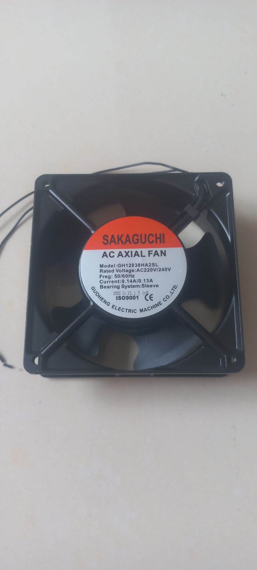 QUẠT THÔNG GIÓ 220V SAKAGUCHI GH12038 HA2SL