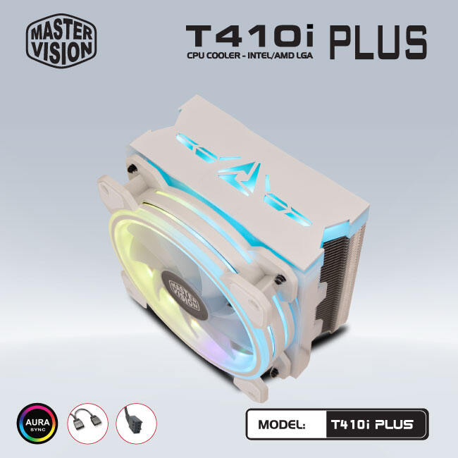 Tản Nhiệt CPU Cooler Master T410i plus RGB NEW BH 12 THÁNG