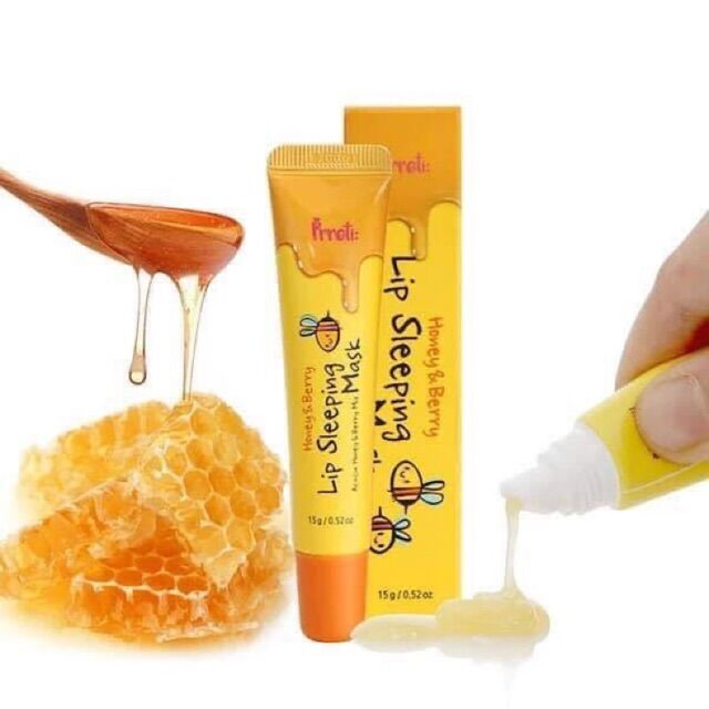Mặt Nạ Ngủ Môi Mật Ong Prreti_Quizz Cosmetics