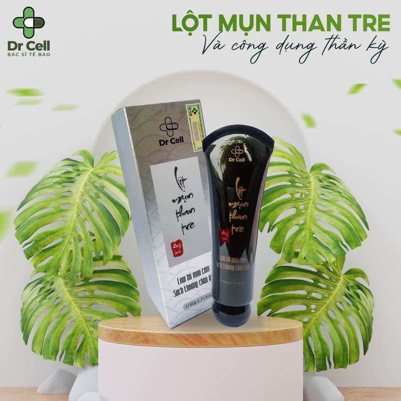 LỘT MỤN THAN TRE RONG BIỂN DR CELL