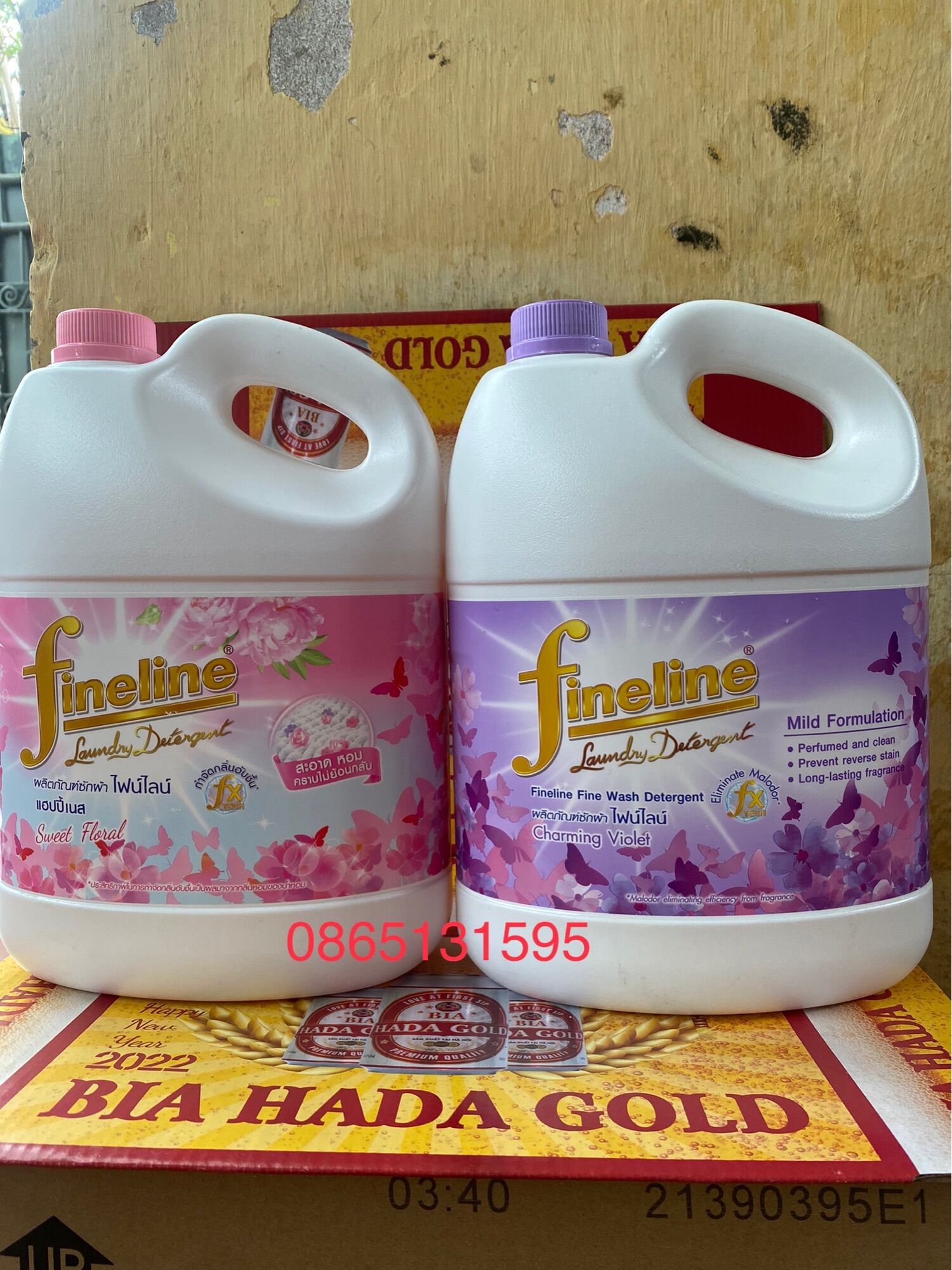 Nước giặt Fineline Thái Lan – can 3000ml