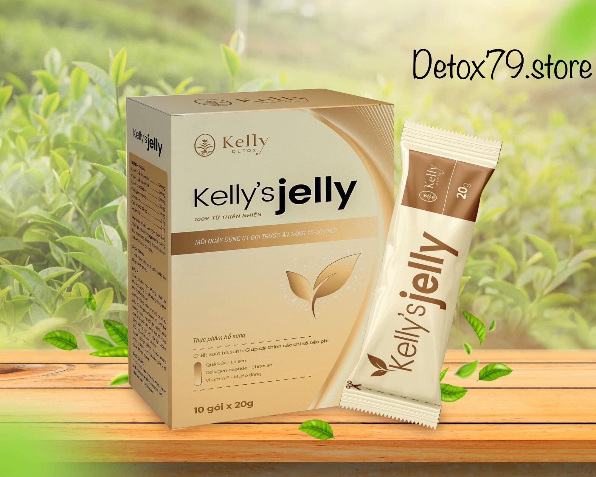 Thạch trà sữa giảm cân kelly’s jelly