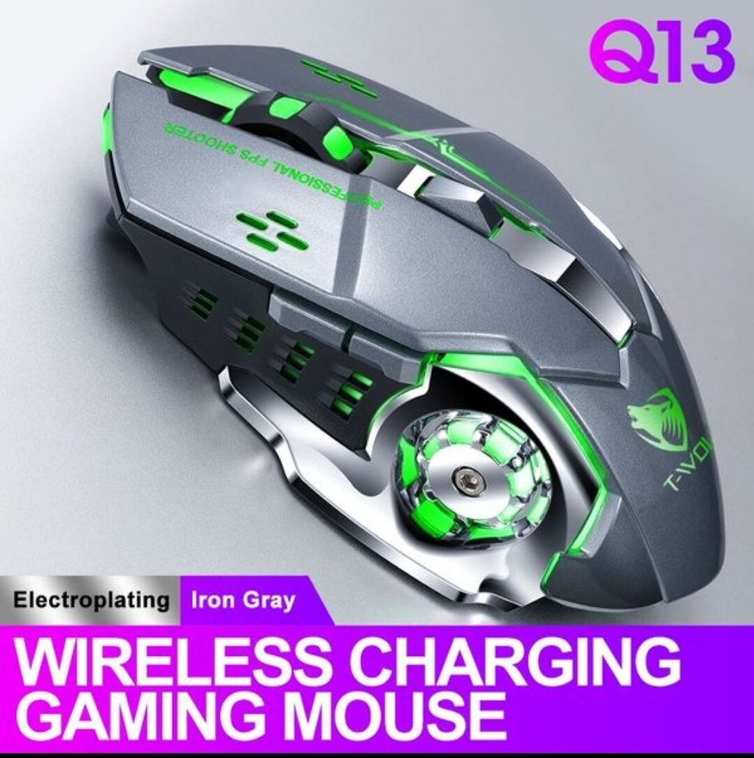 Chuột máy tính không dây t-wolf q13 mouse , hàng chính hãng, bảo hành 6 tháng