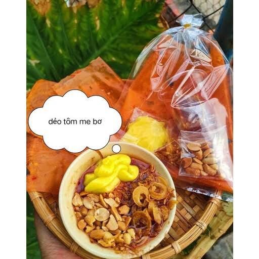 Bánh tráng sốt bơ me