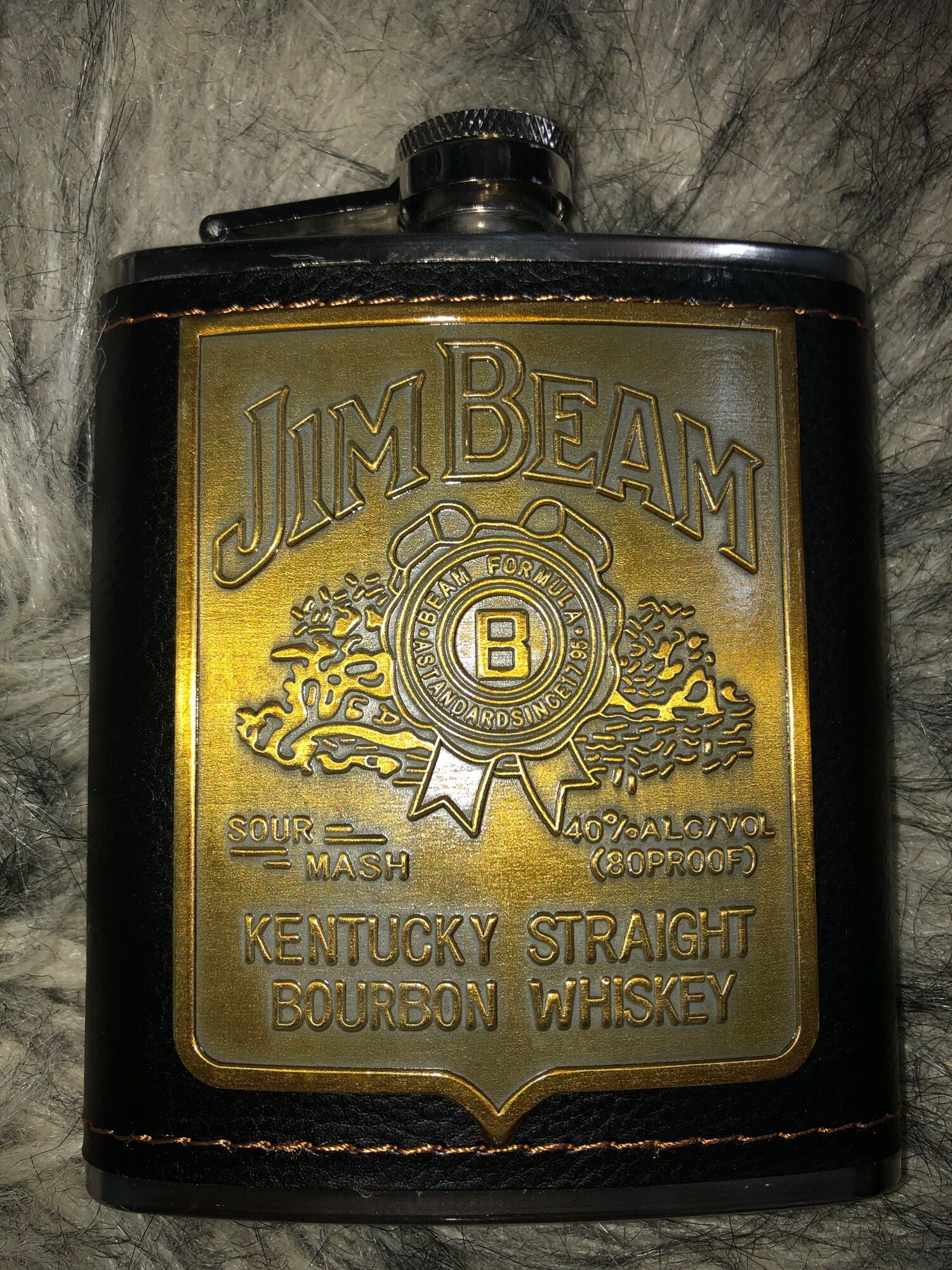 Bình đựng rượu inox Jimbeam 70oz