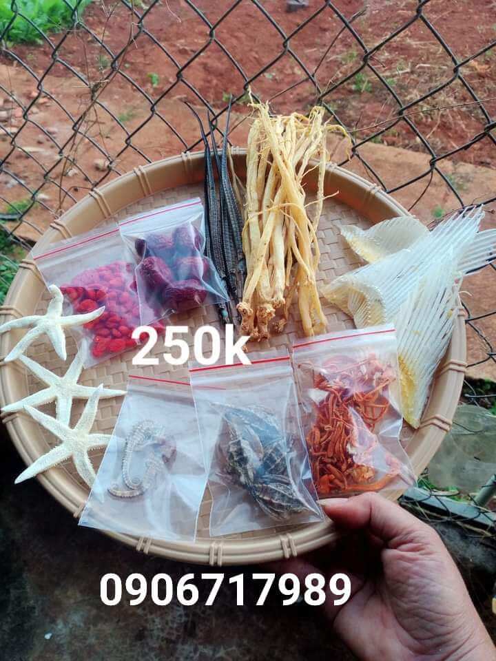 combo cá ngựa khô (tứ hải long vương)