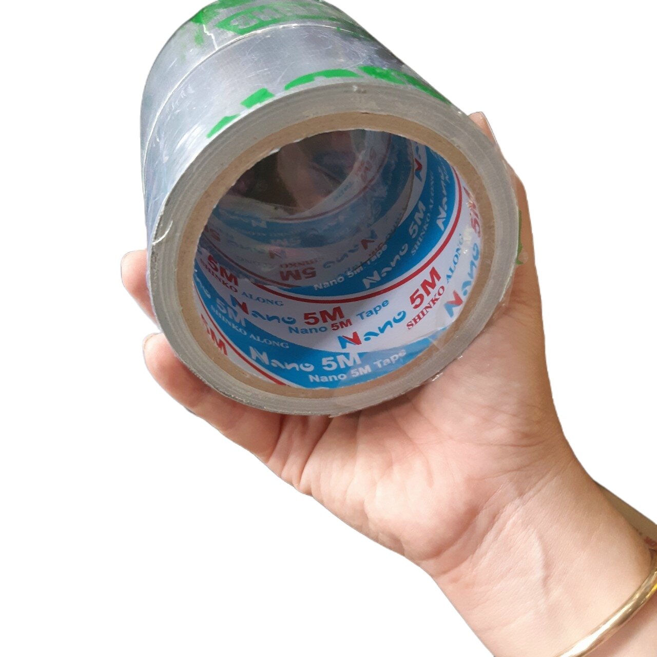 (1 cuồn) Băng keo vải dán bạt bề rộng cỡ 4.5cm 5.5cm, 6.5cm và 9cm