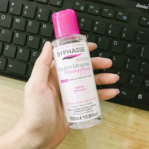 Nước tẩy trang Byphasse micellar make up remover solution 100ml | Vinie.minisize [Minisize-Có sẵn]