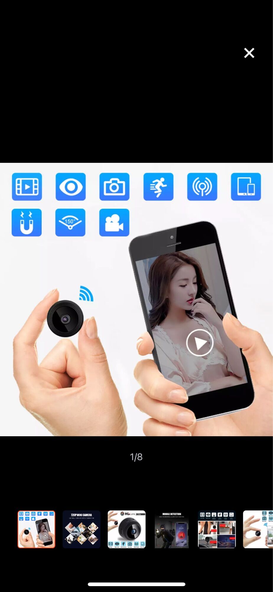 Camera mini - Camera mini siêu nhỏ wifi - Camera wifi - Camera siêu nhỏ - Camera an ninh - Camera A9