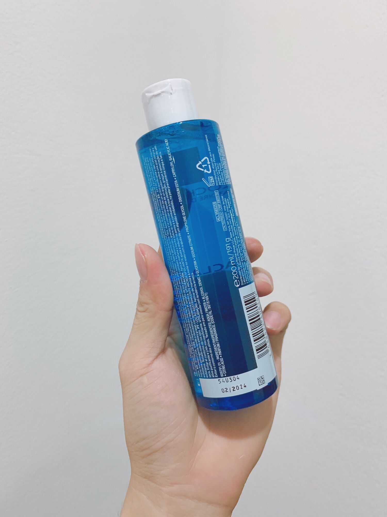Nước hoa hồng LRP Effaclar 200ml cho da dầu mụn