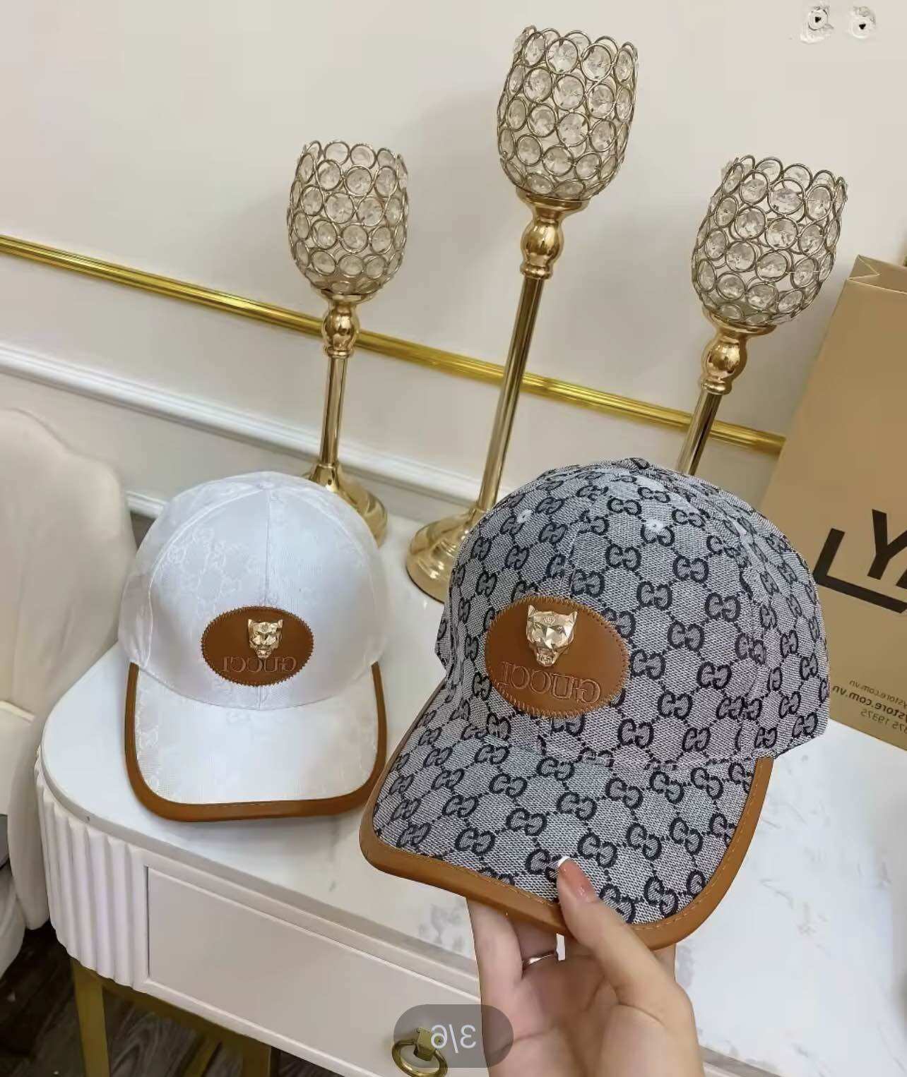 Nón kết hổ về 4 màu - nón kết vnxk in gg phối đầu sói cực chất siêu đẹp