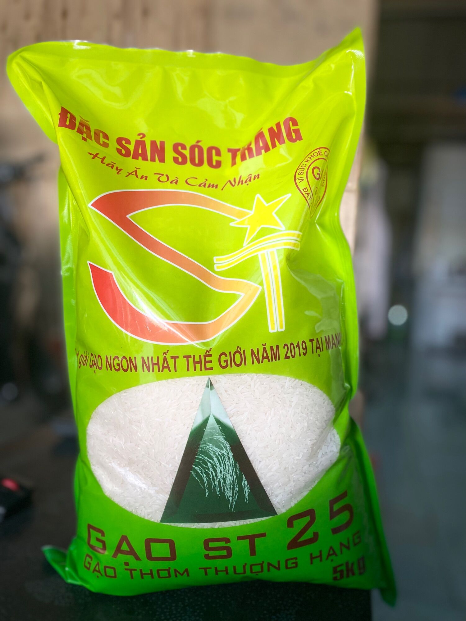 Giao hỏa tốc, Gạo ST25,ngon nhất thế giới
