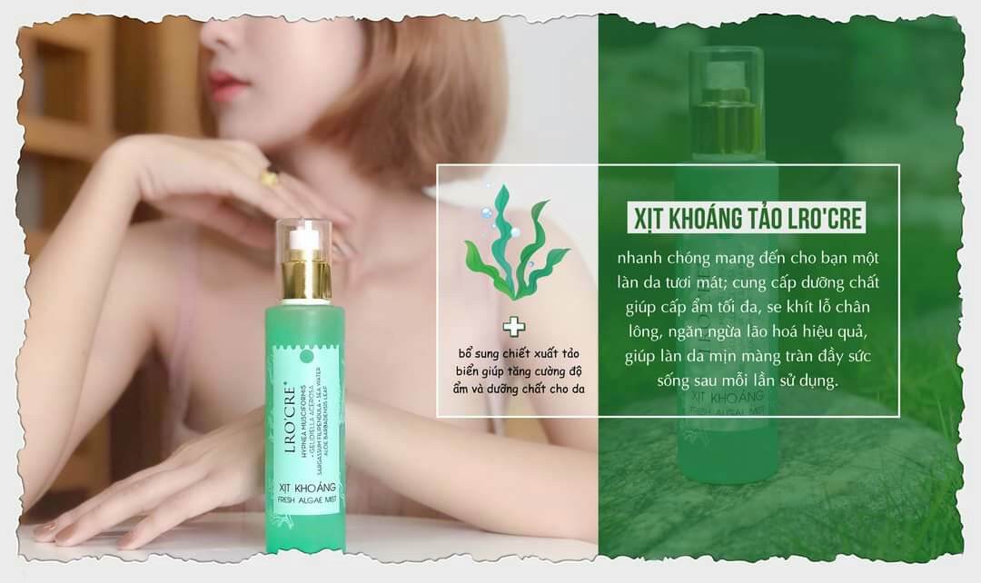 XỊT KHOÁNG SE KHÍT LỖ CHÂN LÔNG LROCRE