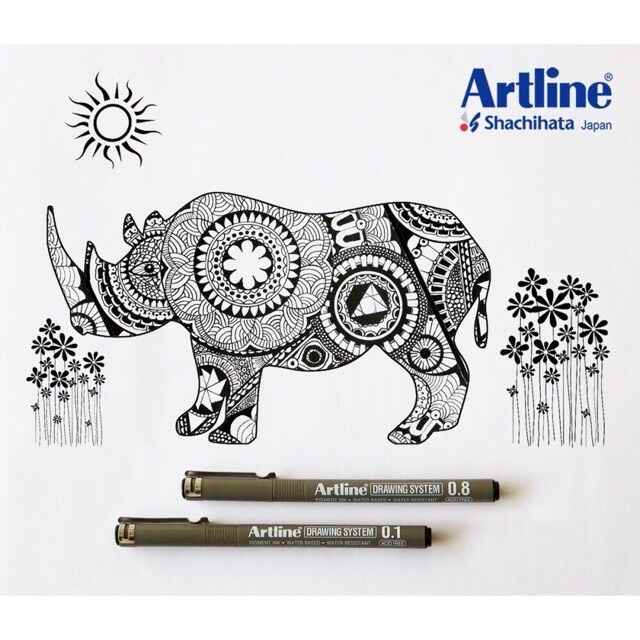 Bút vẽ kỹ thuật Artline