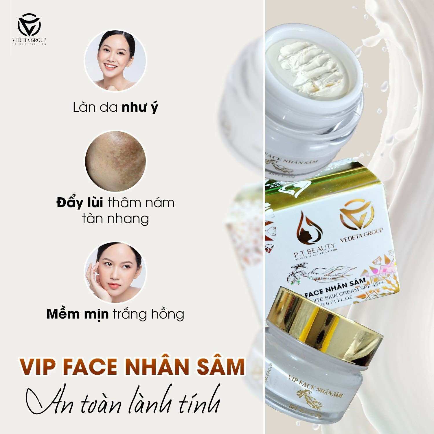 [HCM]COMBO DƯỠNG TRẮNG DA MẶT THÂM SẠM NÁM TÀN NHANG