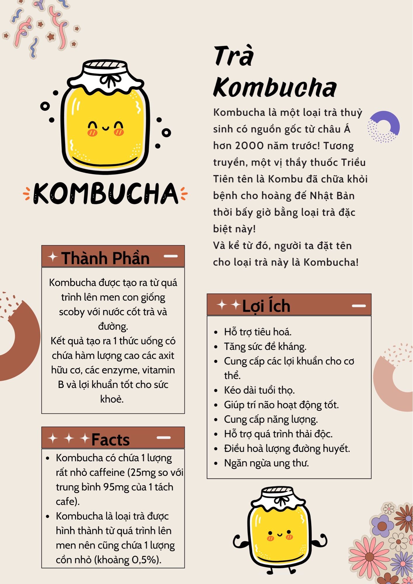 Scoby kombucha, con giống làm trà kombucha