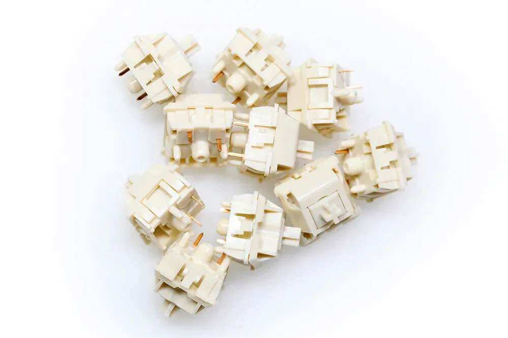 MMD Cream Pom V4 linear switch Công tắc bàn phím cơ MMD Full Pom switch - Polabe Store
