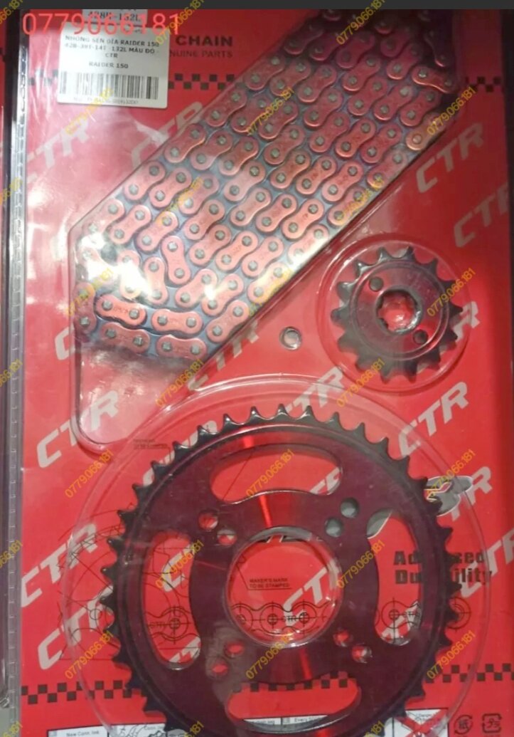 NHÔNG SÊN DĨA CTR GẮN RAIDER SATRIA WINNER EXCITER WAVE SIRIUS JUPITER