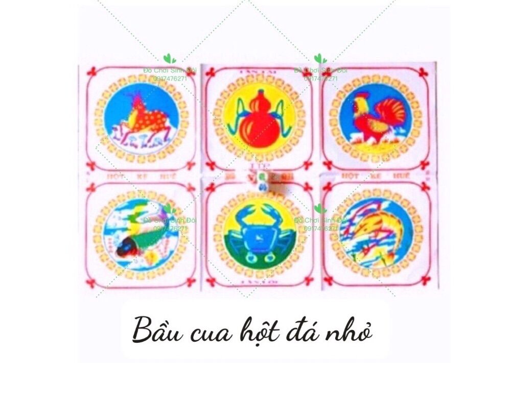 Bầu cua - combo 3 bộ