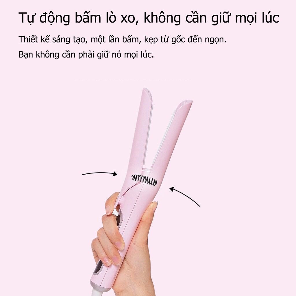 MÁY UỐN & DUỖI 2in1 VIVID&VOGUE® - VAV813D (BH 1 năm)
