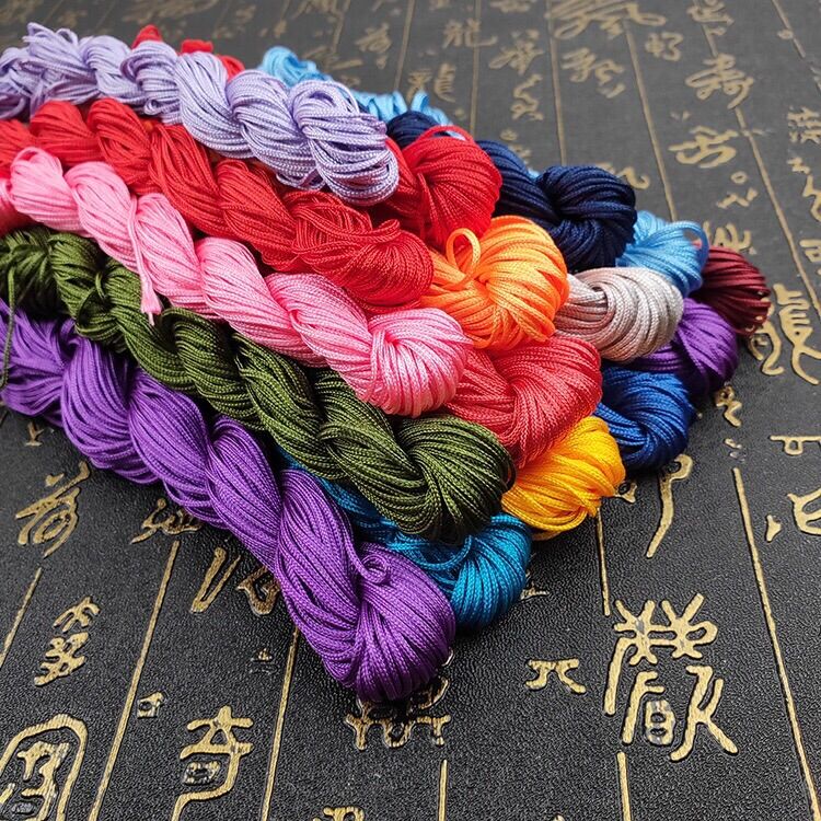 15 mét dây đan vòng handmade 1mm