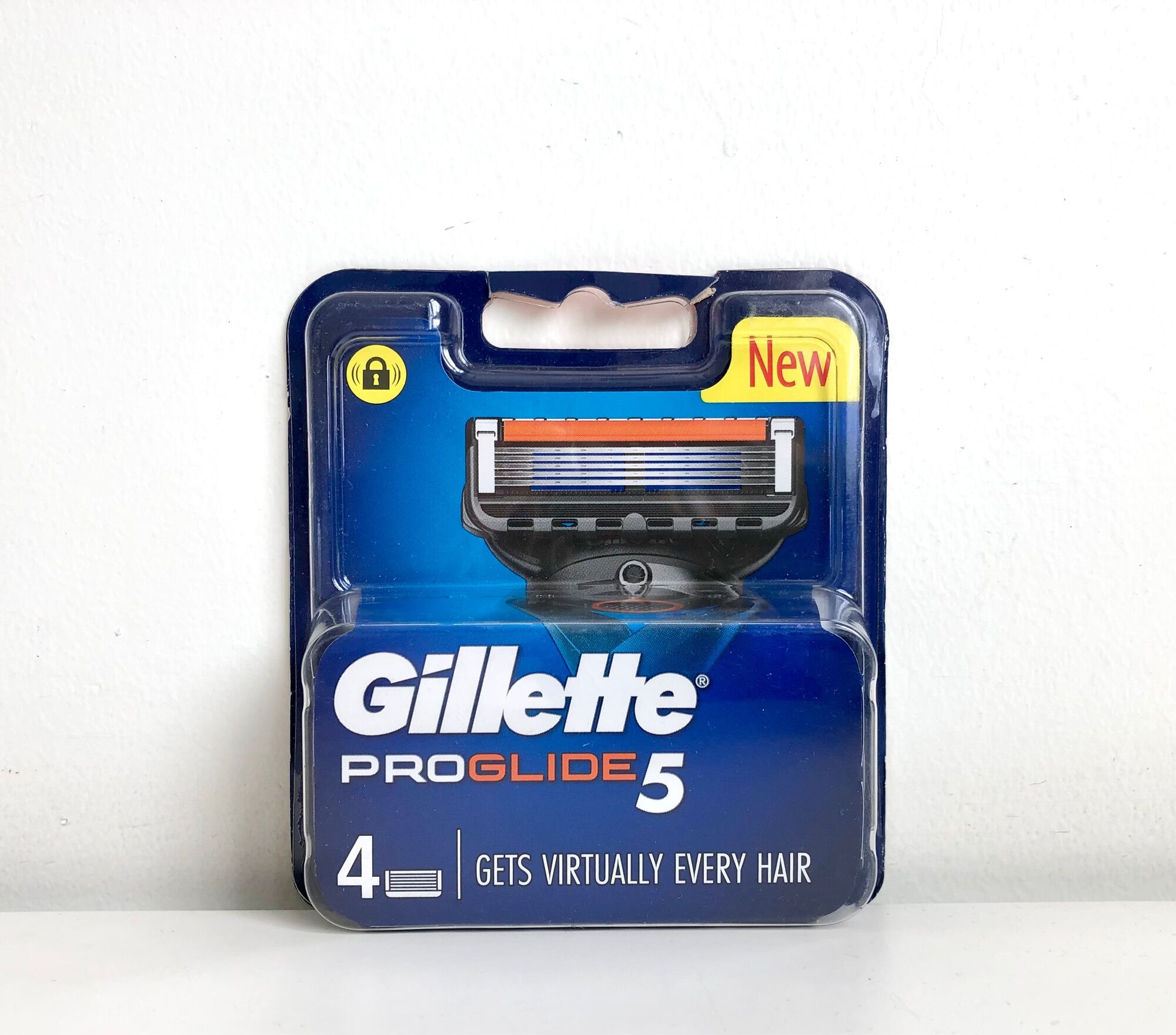 Lưỡi dao cạo râu Gillette 5 lưỡi Fusion Proglide - Hộp 4