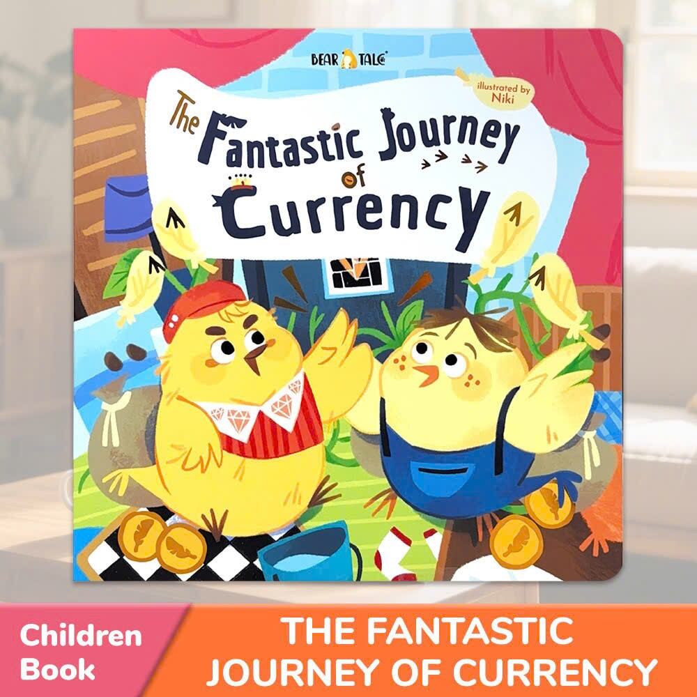 Sách Tiếng Anh bé học về tiền - The Fantastic Journey of Currency