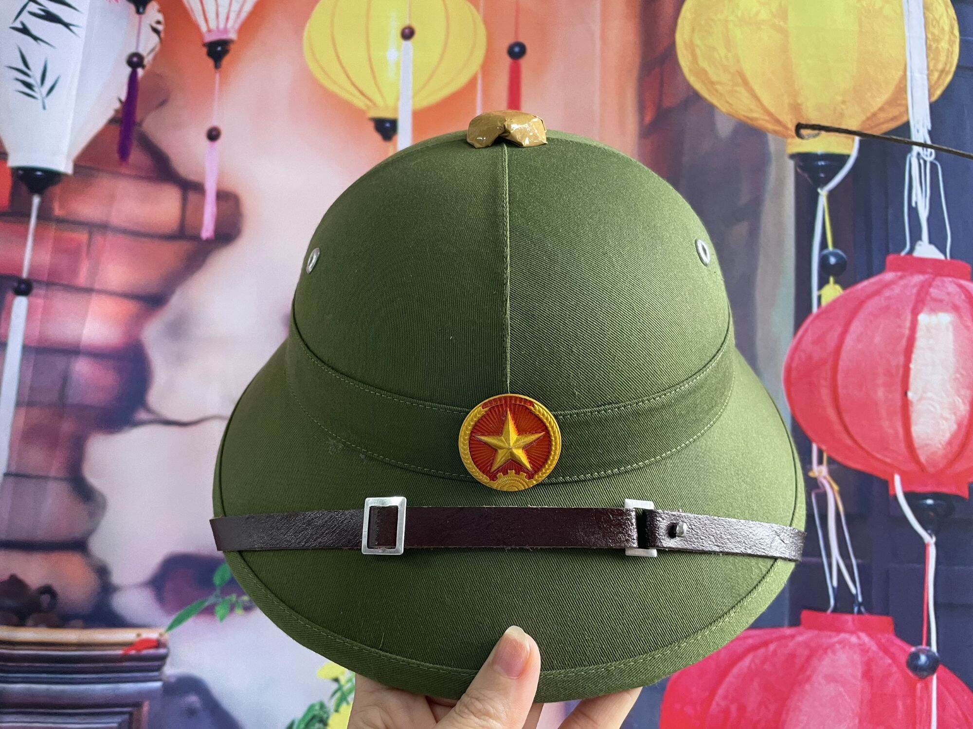 Mũ cối, nón cối chất đẹp bền - kèm sao