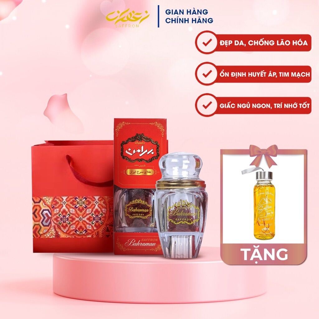 Nhụy Hoa Nghệ Tây SAFFRON BAHRAMAN 1gr