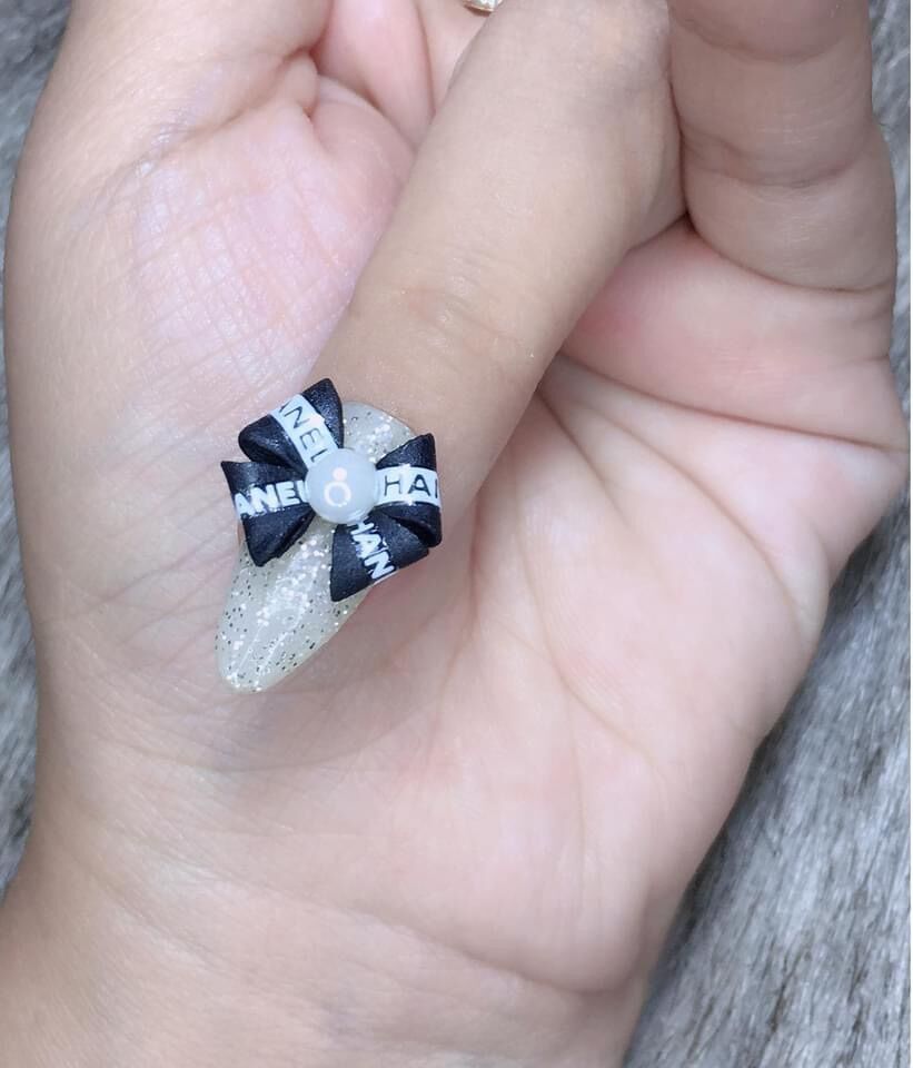 Nơ bột Nail 100% bột Mỹ (giá 1 nơ)